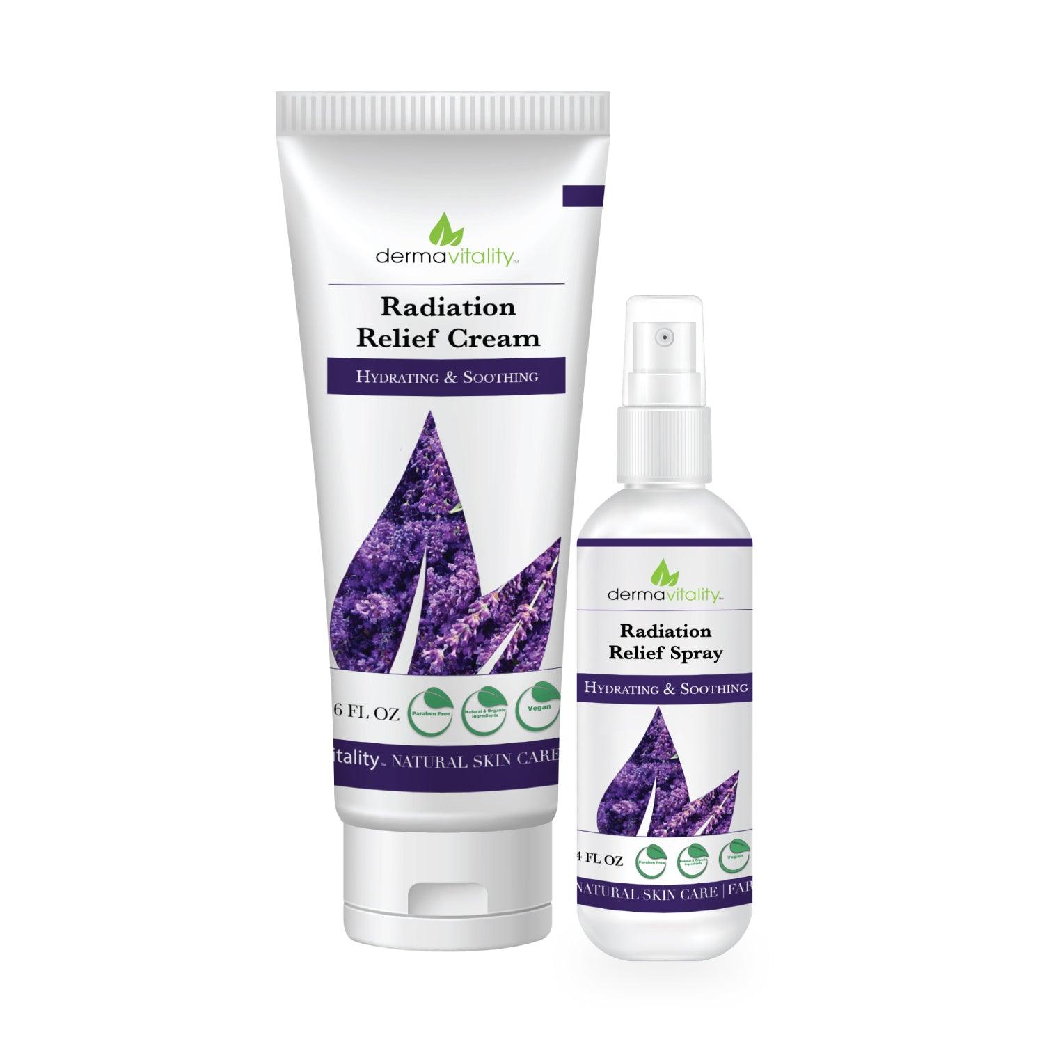 Dermavitality Radiation Relief Cream and Spray set